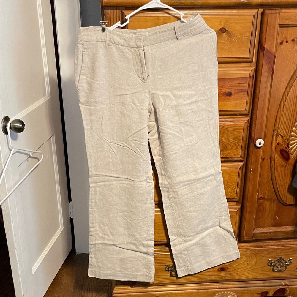 LOFT Cream Women's Pants